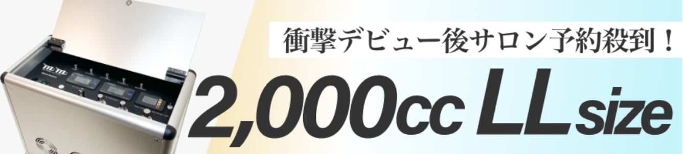 2000cc大好評。超大容量時代をリードするmy mother